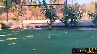 Golf Date Turns Into Sneaky Public Fuck