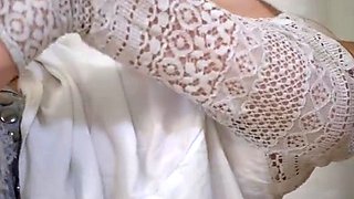 Sweet cutie earns good grades by pleasing old cock