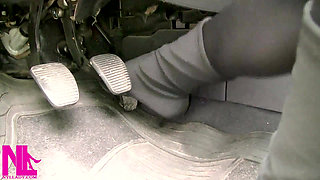 Revving in Cloth Black Boots