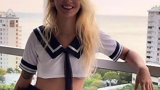 Olivia Ryder Blonde Blowjob Brunette Car Handjob