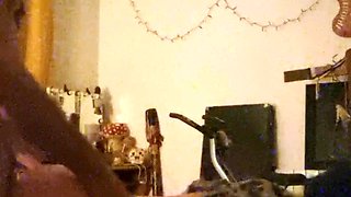 Sucking older bf's big dick until he fucks me deep