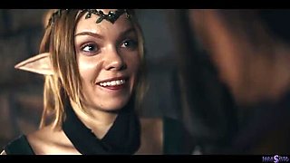 Blonde Elf Girl Fucks Octokuro With Mind Control Parasite - Lesbian Medieval Sex