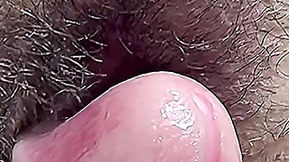 Fun in a Public Toilet, Rubbing a Stranger's