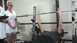 Milf nurse gets ass fucked by doctor