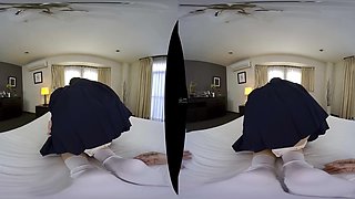 Stunning asian temptress VR heart-stopping sex scene