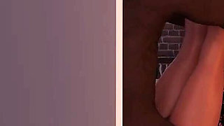 Tifa's Dark Heaven. Cuckold Hides in Closet Jerks off Watch His Girl's Pussy Getting Stretched by the BBC of His Boss Ep. 44
