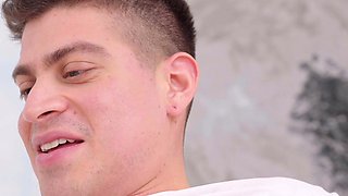 Brunette Bedroom Heat with Jason Carrera in Wife Play
