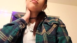 Hard Nipple Clamps on Perky Tits