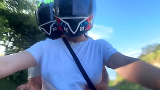 Busty housewives deliver sensual outdoor passion with intense pov pleasure