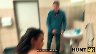 Hunt4k. hardcore dirty xxx in the clean toilet