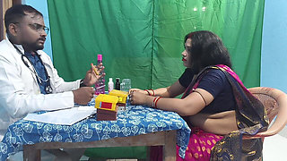 Hot Bengali Aunty Fucking by Doctor, When She Went to Clinic
