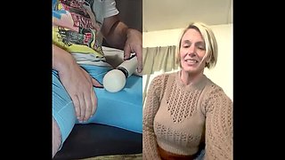 MILF First Time Ballbusting & Humiliation - 42 Year Old Amateur Cougar Sees CBT