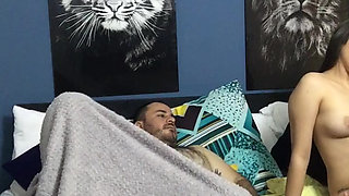 I fuck my two friends, they make delicious moans.