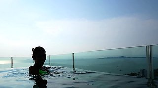 Anal fucking my big ass Thai girlfriend