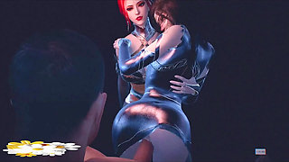 Digital Aphrodite: Curves in Motion- 3D Animation Hentai