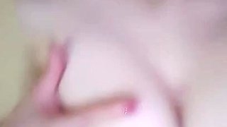 Real amateur girlfriend pussy toying in homemade pov action