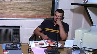 Beautiful and hot brunette moaning and enjoying giving her pussy and spit to Leonardo Martins: Porn