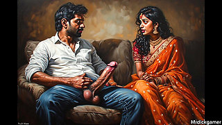 Virgin indian girl first night sex with her big dick husband