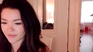 Cute blonde amateur webcam teen masturbating