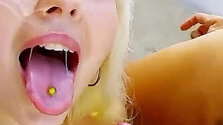 Blonde teen Angell is fucked in the ass by a stranger on the beach