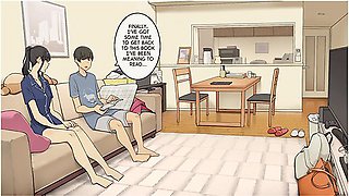 Car Toon In Older Girlfriend Cant Keep Her Hands Off Him (artist: Wakamatsu)