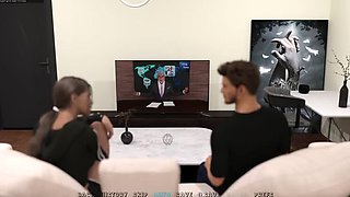 My Loyal Wife Gets Creampied by Old Man - Rough Teen MILF Cheats in 4K Animation