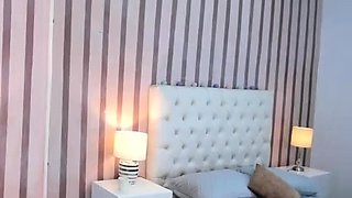 Close up teen foot worship