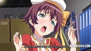 Japanese Girl Experiences Multiple Orgasms in Public with Friend's Vibrator - Subtitled