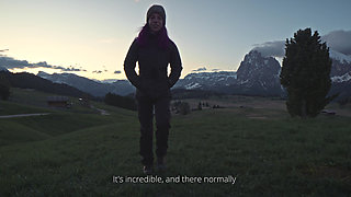 💦 VLOG 17 - I take lots of sperm in the eyes at the dolomites