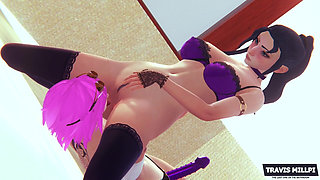 Caitlyn and Vi Going to Rest From Missions, I'm Not Your Cupcake She Said League of Legends Arcane