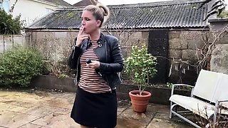 Cute Amateur Blonde Girl Fuck Outdoor