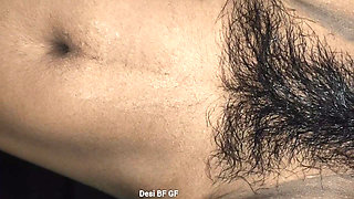 Eating girlfriend tight hairy pussy and fucking hard and sucking pussy