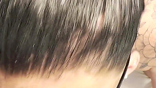 Obsessed POV - Sloppy Ahegao Deepthroat & Intense Close-up (german Amateur)