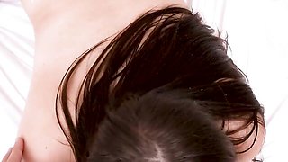 Feet scene with wet Aubree Valentine and Aubree from Team Skeet