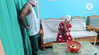 A Lustful Step Mother Unable to Control Her Feelings for Her Step Son - Full Tamil Dirty Talk with Moaning
