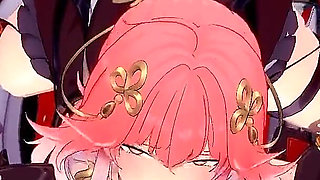 Wuthering Waves - Changli's Midnight Sex Session with Rover - 3D Hentai Sex Animation