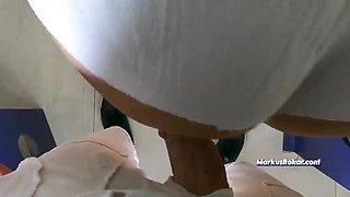 My Wife Gets Her Big Ass Grinded by Older Man on Train - Amateur HD Cheating Wife